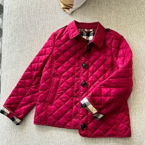 Kids Berry Burberry Coat